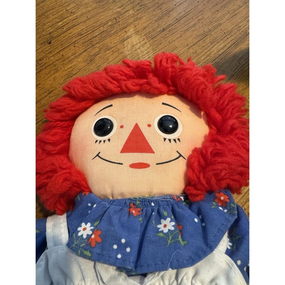 Playskool Vintage 1987 Raggedy Ann & Andy 12” Vintage And 1960 Book J GRUELLE - Picture 6 of 16